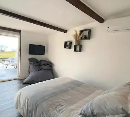 Mini Chaleureuse Avec Vue Imprenable Appartamento San-Nicolao